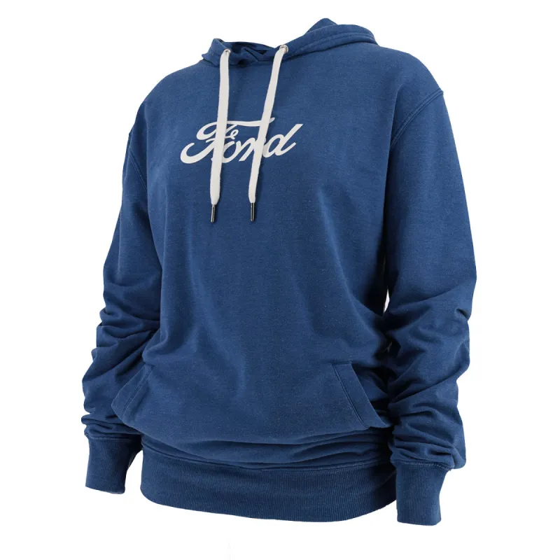 Ford Script Women's Hooded Pullover Fleece made by Ford