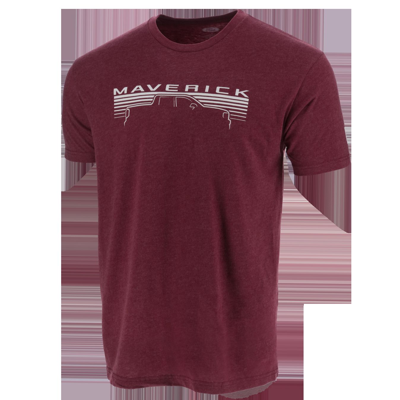 Ford Maverick Mens Graphic Truck Burgundy Short Sleeve T-Shirt sold by Ford