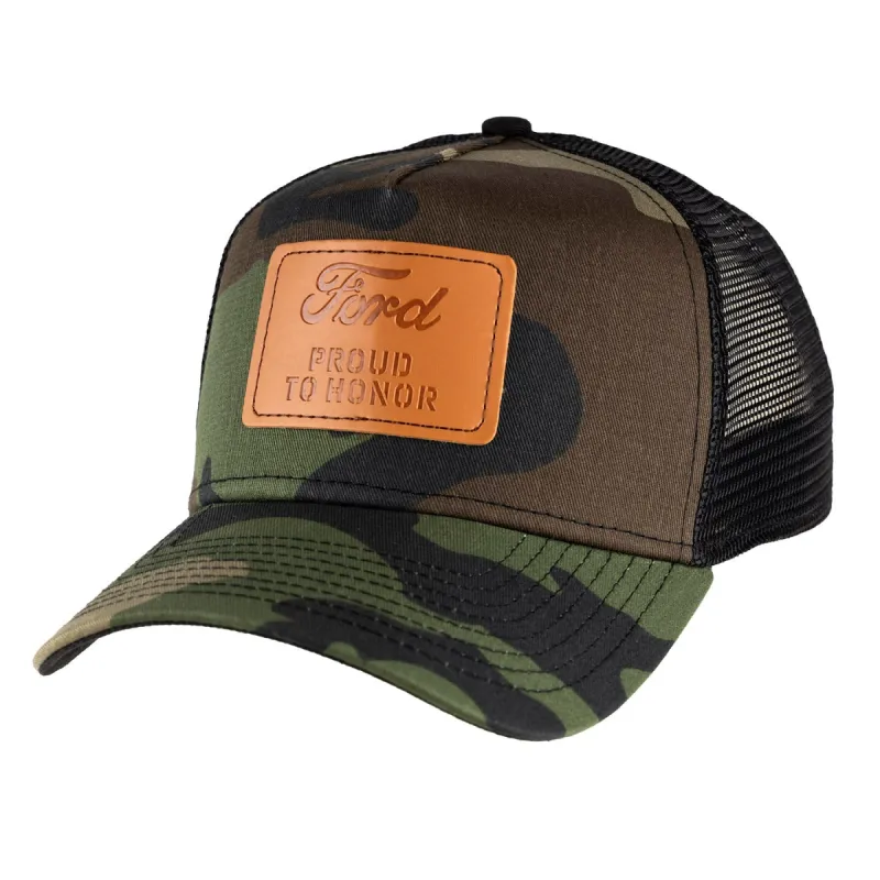 Ford Proud To Honor Snapback Hat sold by Ford