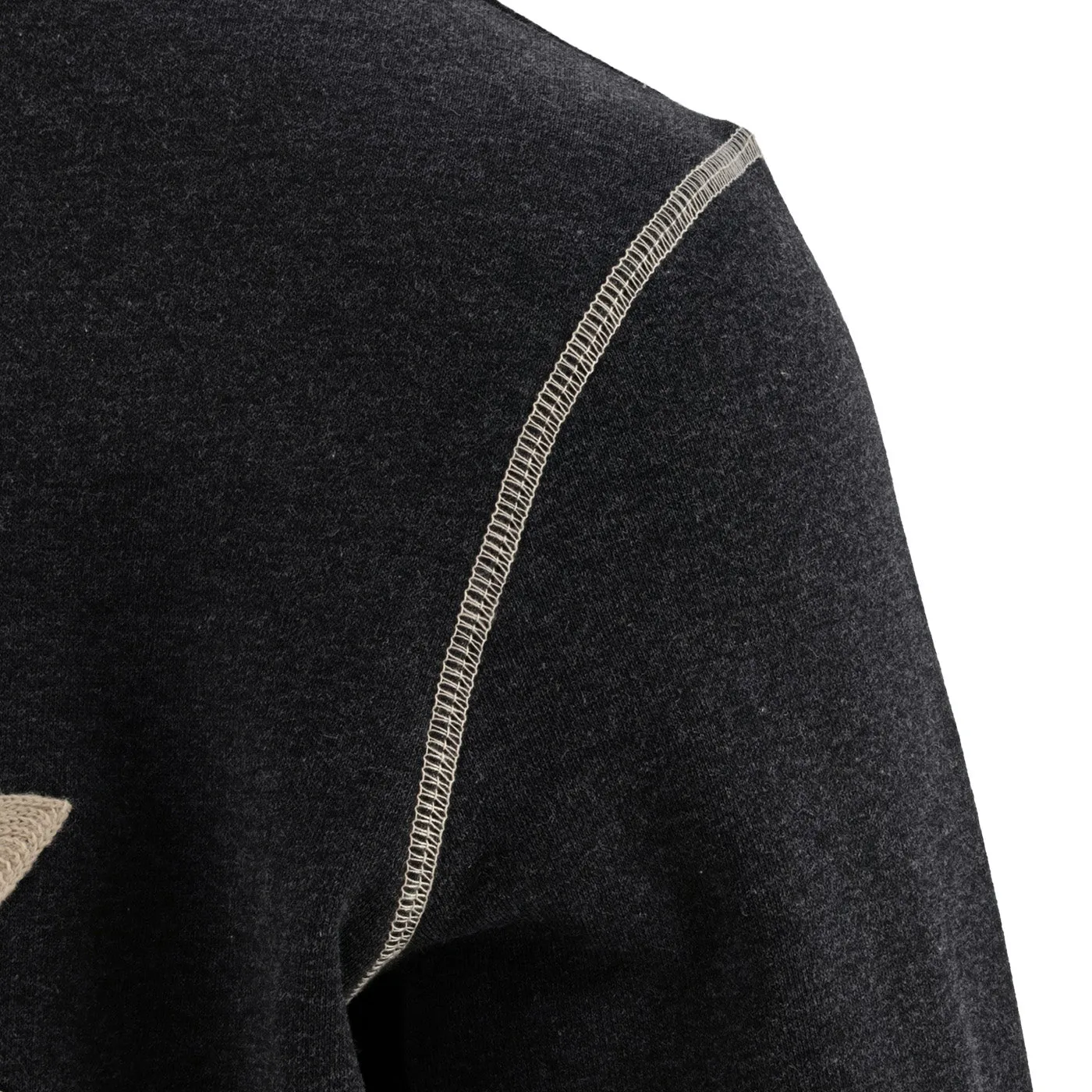 Ford Logo Mens Fleece Pullover Crew Neck Sweatshirt sold by Ford product image thumbnail 4