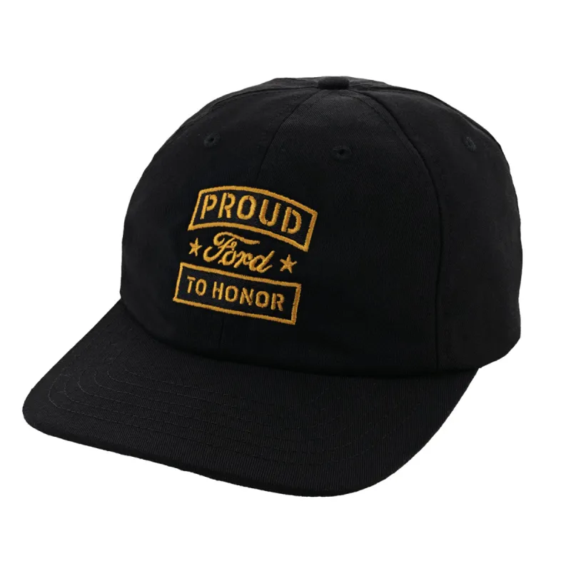 Ford Proud to Honor Logo Badge Snapback Hat sold by Ford