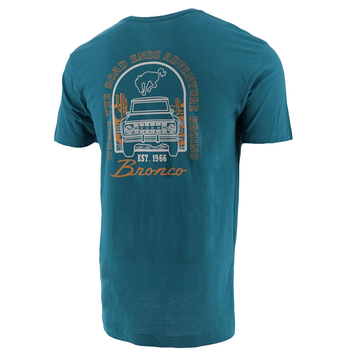 Ford Bronco Men's Adventure Begins T-Shirt sold by Ford product image thumbnail 3