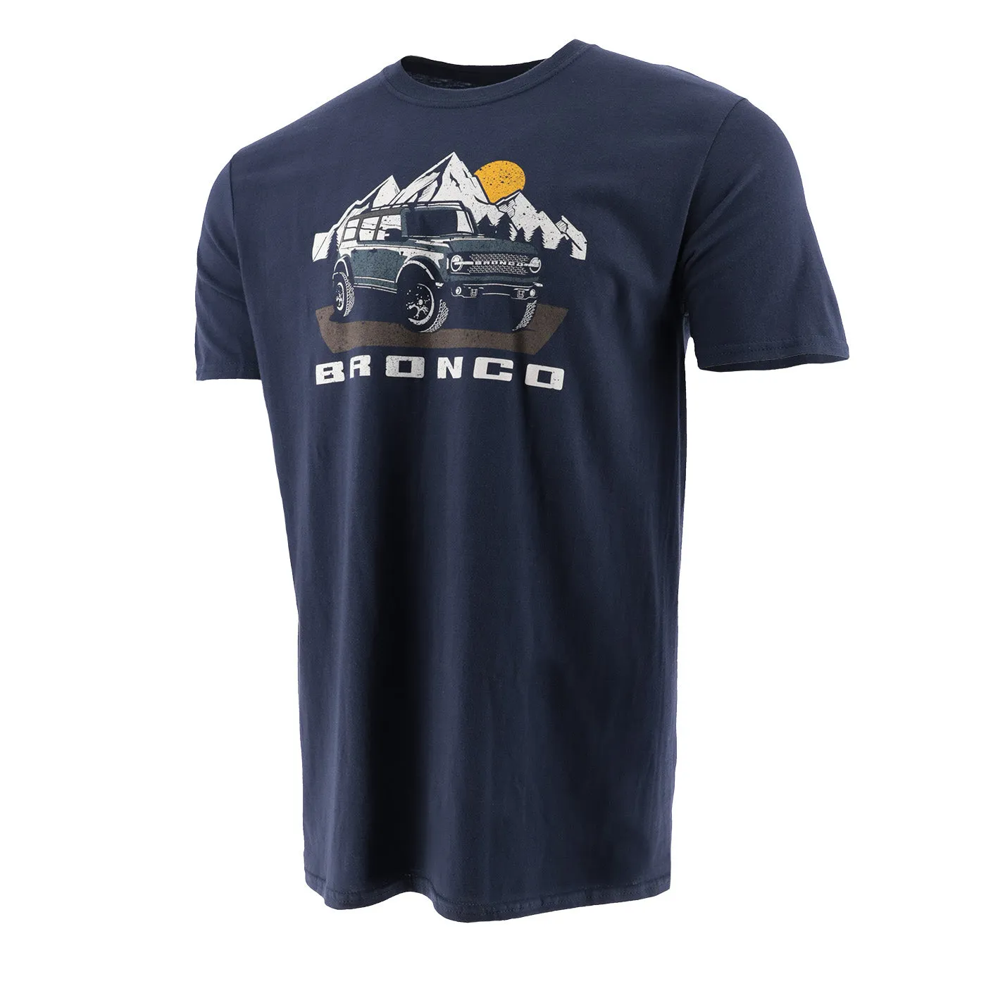 Ford Bronco Men's Mountain Landscape T-Shirt sold by Ford
