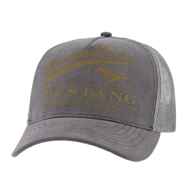 Ford Mustang Vintage American Muscle Snapback Hat sold by Ford