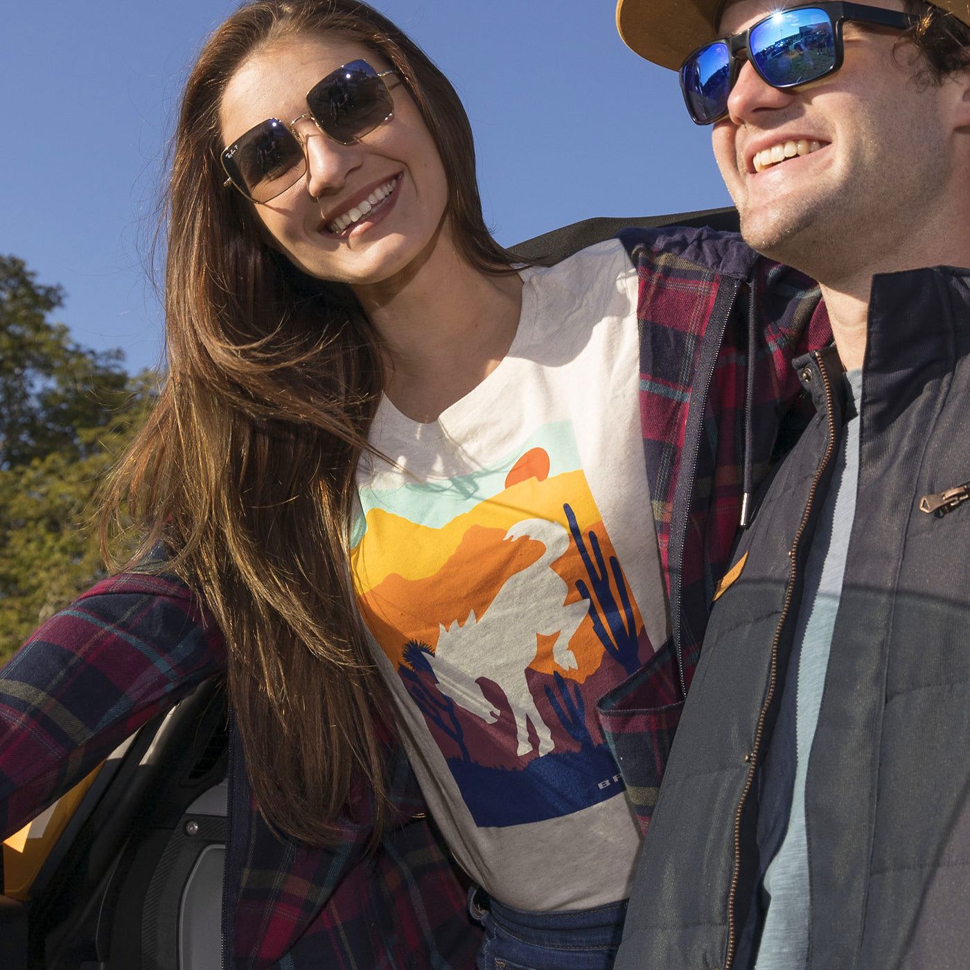 Ford Bronco Women's Desert Scene Logo T-Shirt sold by Ford product image thumbnail 2