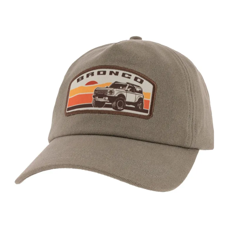 Ford Bronco Sunset Patch Slideback Hat made by Ford