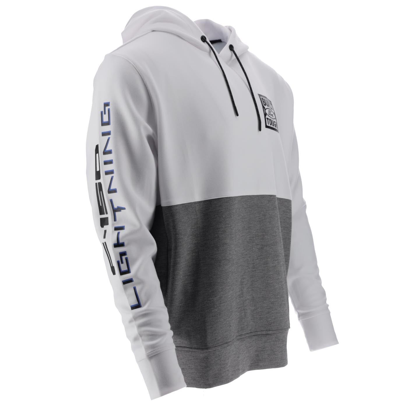 Ford F-150 Lightning Mens Colorblock Hooded Sweatshirt sold by Ford product image thumbnail 3