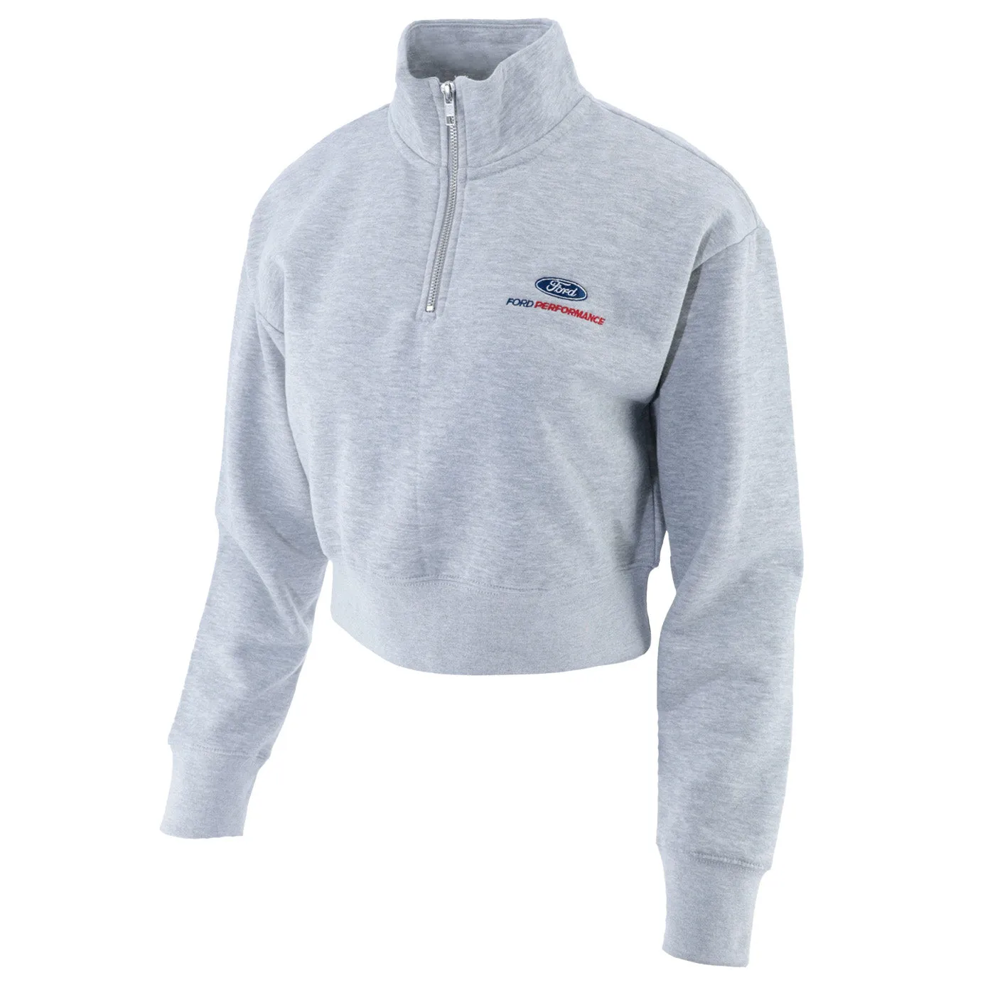 Ford Performance Women's 1/2-Zip Crop Pullover sold by Ford product image thumbnail 2