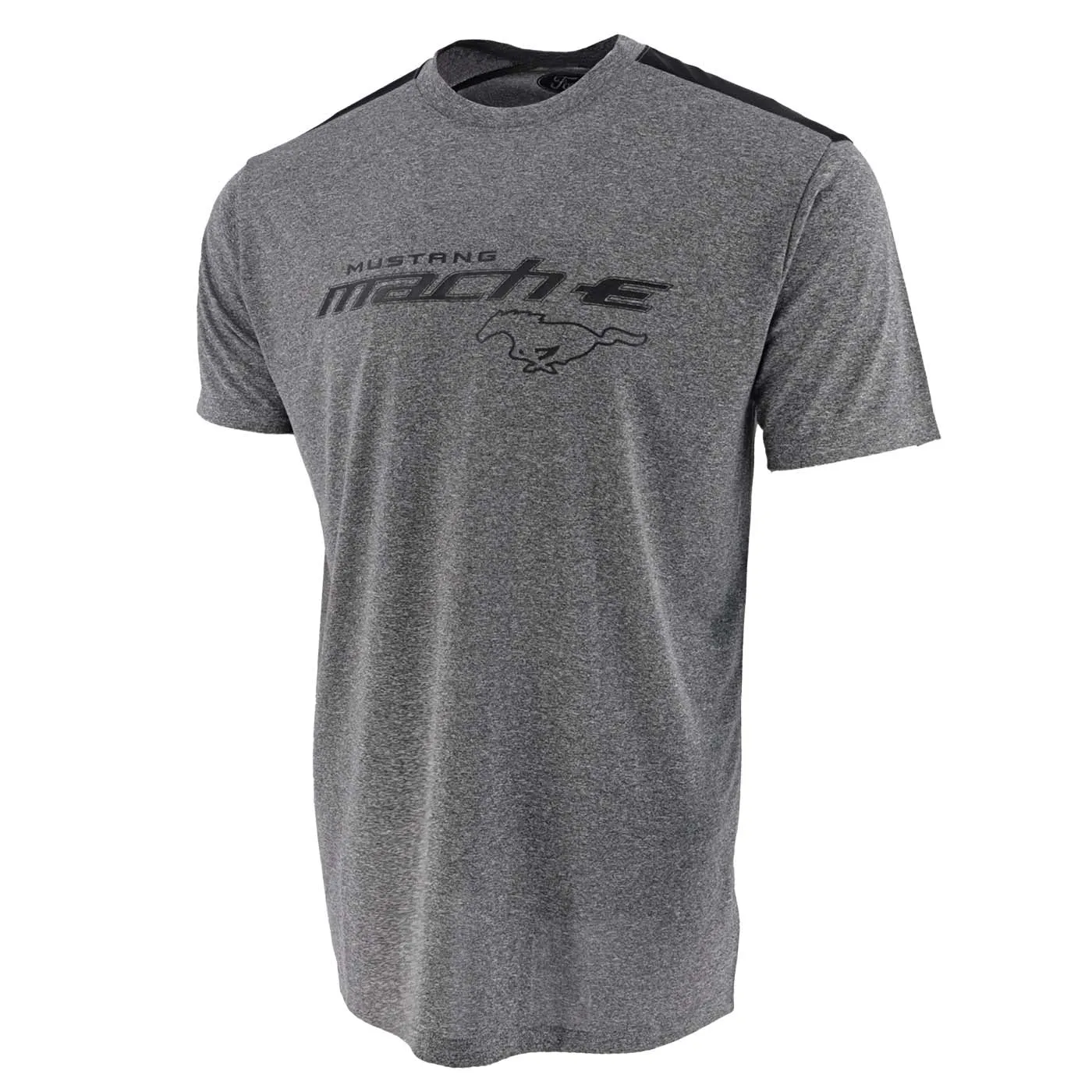 Ford Mustang Mach-E Mens Gray Athletic T-Shirt sold by Ford