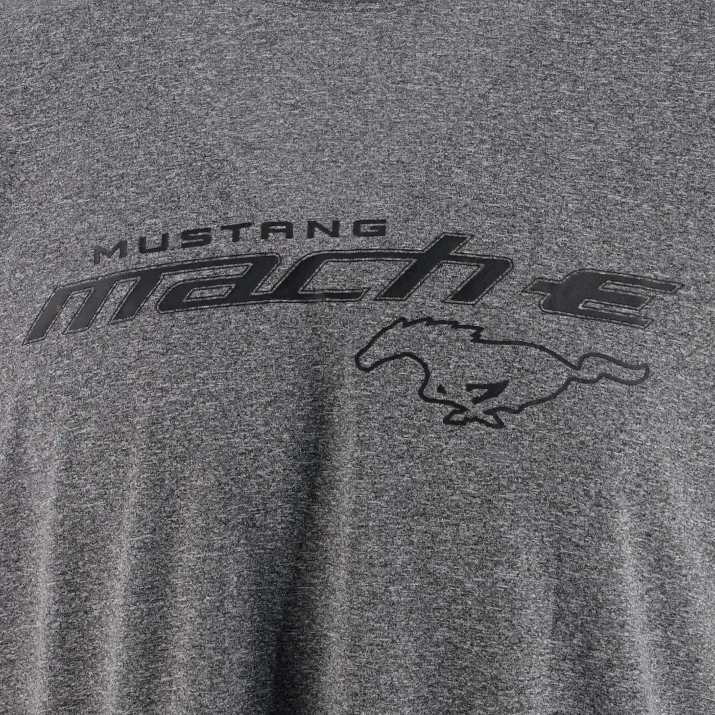Ford Mustang Mach-E Mens Gray Athletic T-Shirt sold by Ford product image thumbnail 3