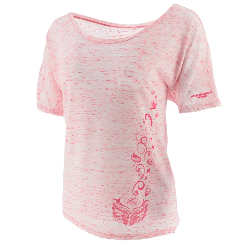 Ford Warriors in Pink Women's Slouchy T-Shirt sold by Ford