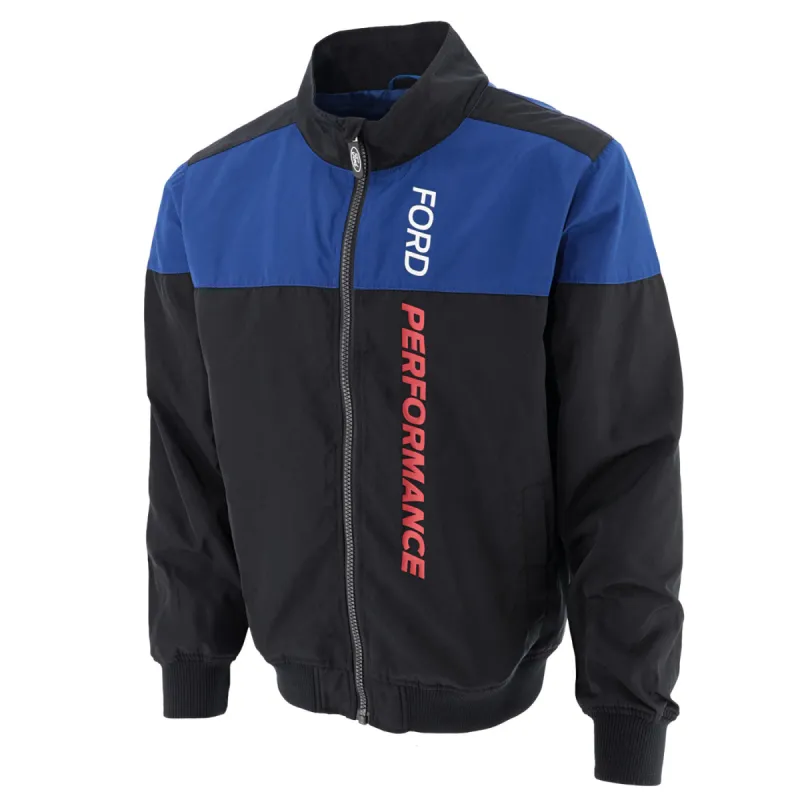 Ford Performance Men's Full-Zip Race Jacket sold by Ford