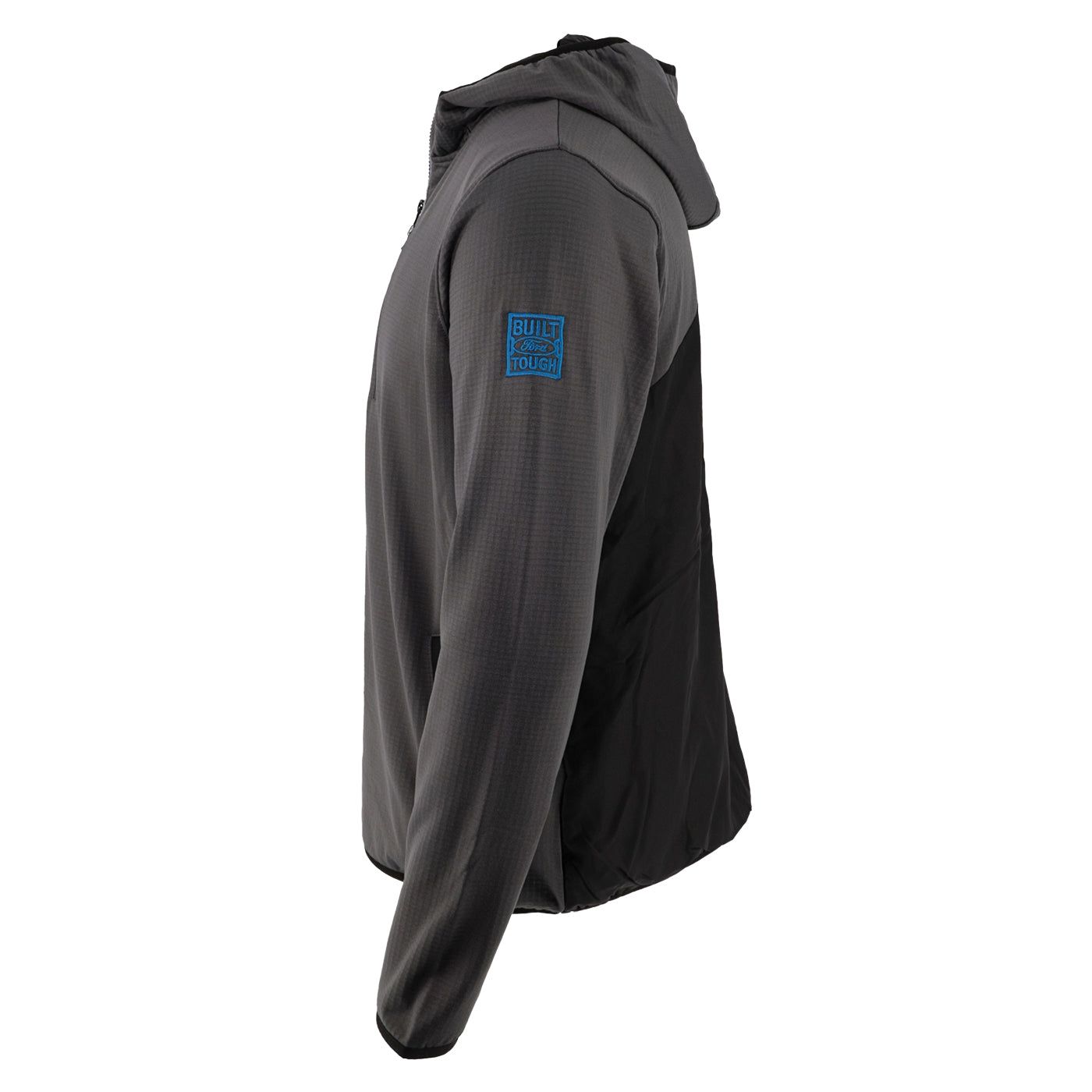 Ford Ranger Mens Gray Fleece Half Zip Pullover Hoodie sold by Ford product image thumbnail 4