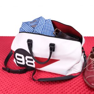 Ford GT Heritage Edition Italian Leather Duffle Bag Limited Edition sold by Ford