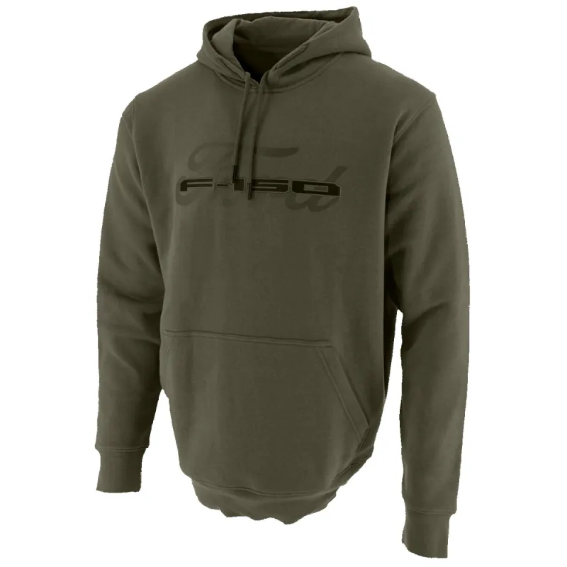 Ford F-150 Dark Green Embroidered Pullover Fleece Hoodie sold by Ford