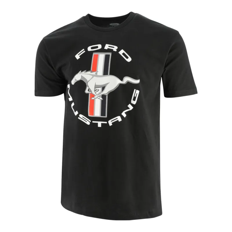 Ford Mustang Men's Tribar T-Shirt sold by Ford
