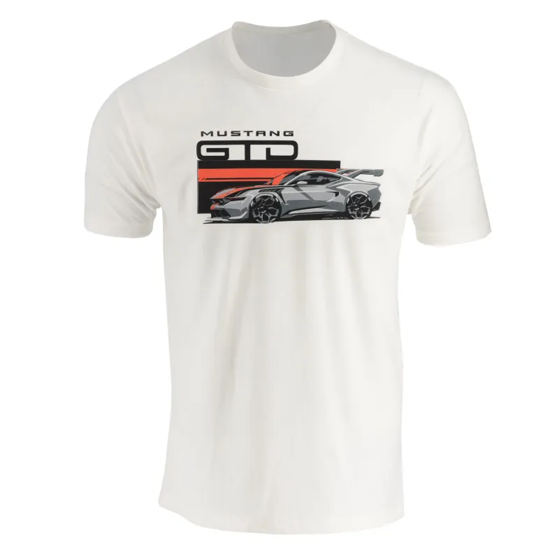 Ford Mustang Mens GTD Graphic Logo T-Shirt sold by Ford