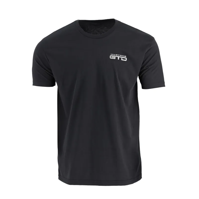 Ford Mustang GTD Mens Black Short Sleeve T-Shirt sold by Ford