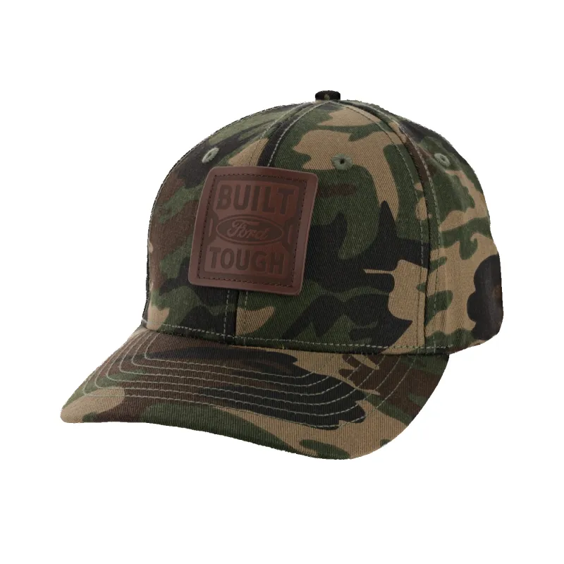 Ford BFT Camo Leather Patch Hat sold by Ford