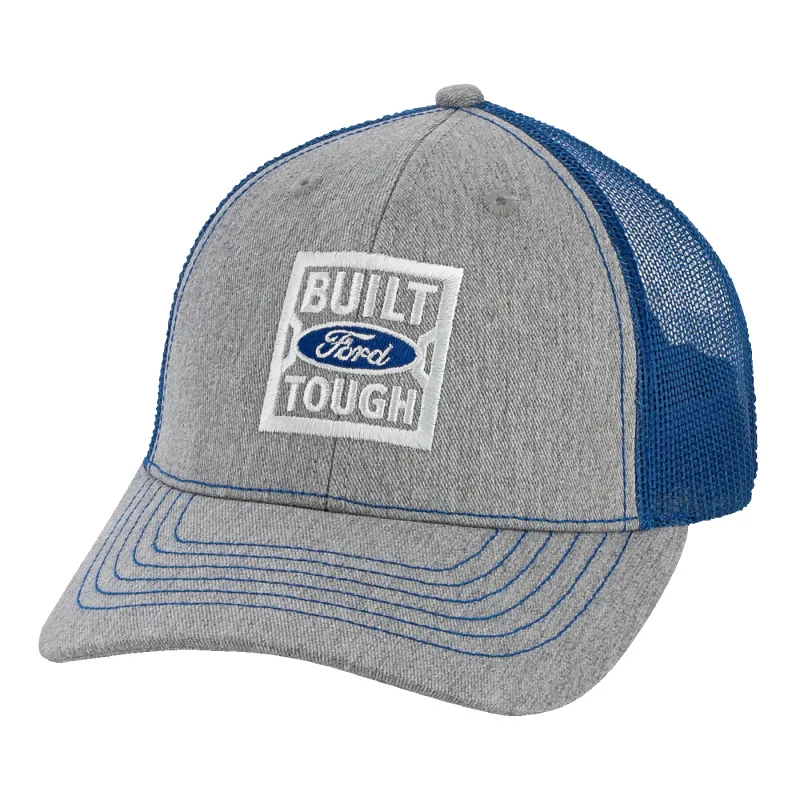 Ford BFT Embroidered Contrast Mesh Snapback Hat sold by Ford