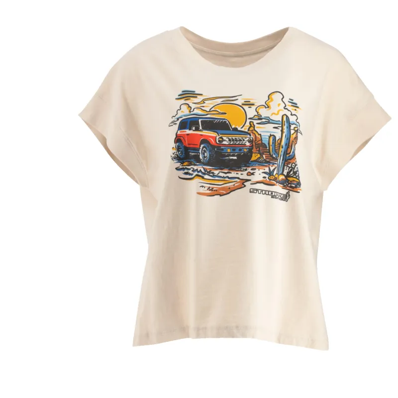 Ford Baja Bronco Women's Landscape T-Shirt sold by Ford