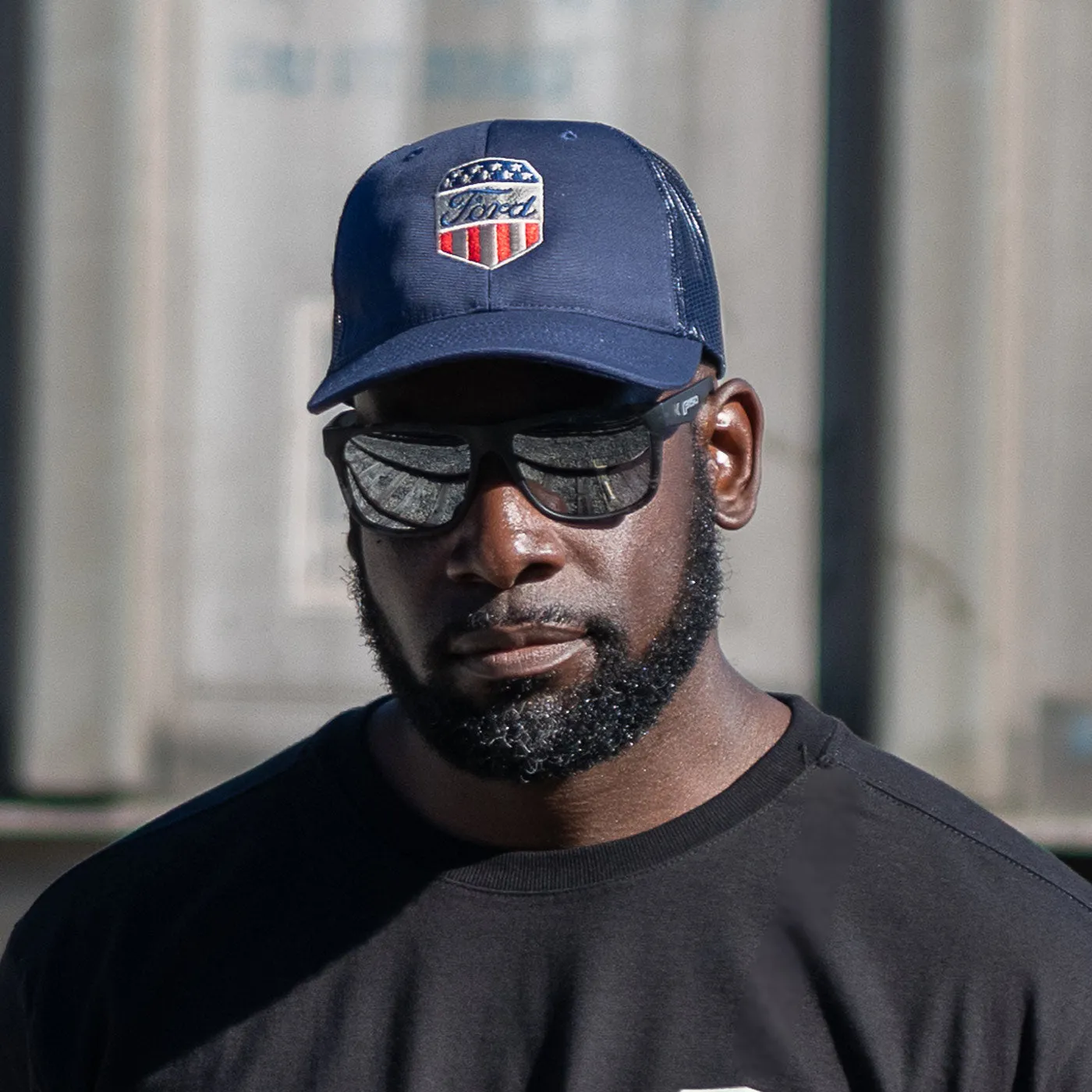 Ford Proud To Honor Mens Americana Patch Trucker Hat sold by Ford product image thumbnail 2