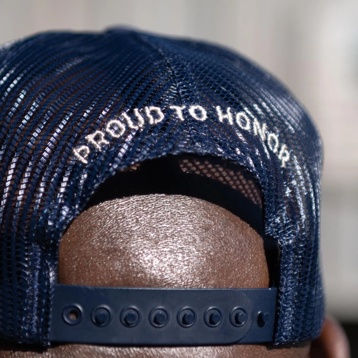 Ford Proud To Honor Mens Americana Patch Trucker Hat sold by Ford product image thumbnail 4