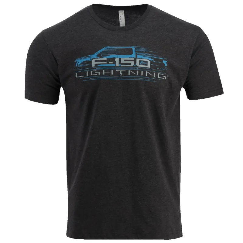 Ford Trucks Lightning Graphic Sketch Men's T-Shirt sold by Ford
