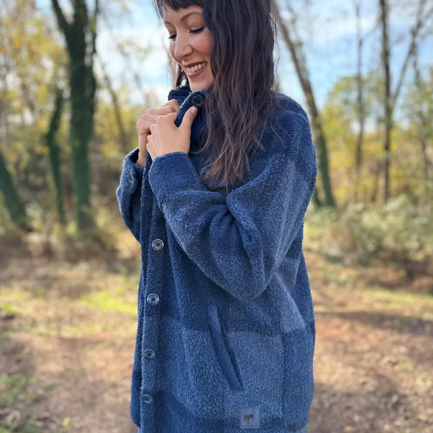 Ford Bronco Womens Plaid Button Up Shirt Jacket sold by Ford product image thumbnail 2