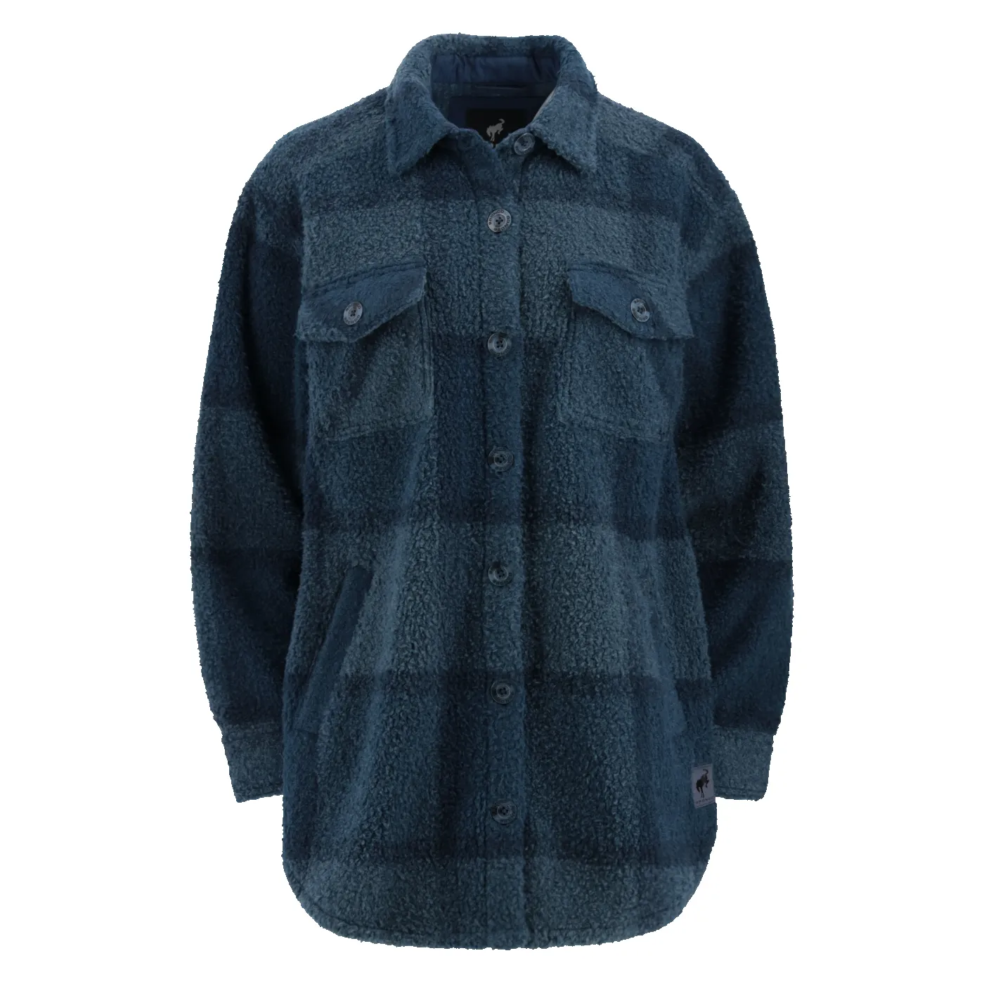 Ford Bronco Womens Plaid Button Up Shirt Jacket sold by Ford