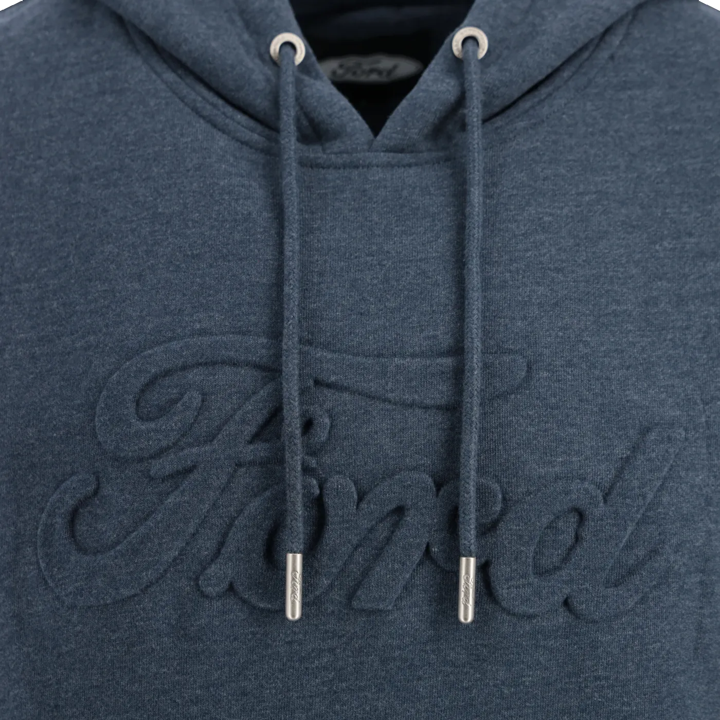 Ford Mens Embossed Script Navy Blue Fleece Hoodie sold by Ford product image thumbnail 5