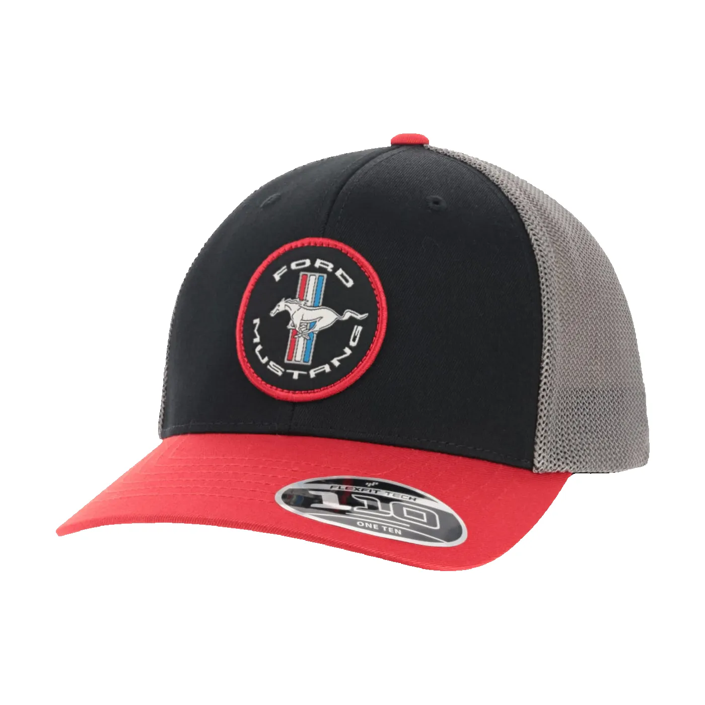 Ford Mustang Tribar Mesh FLEXFIT Trucker Hat sold by Ford