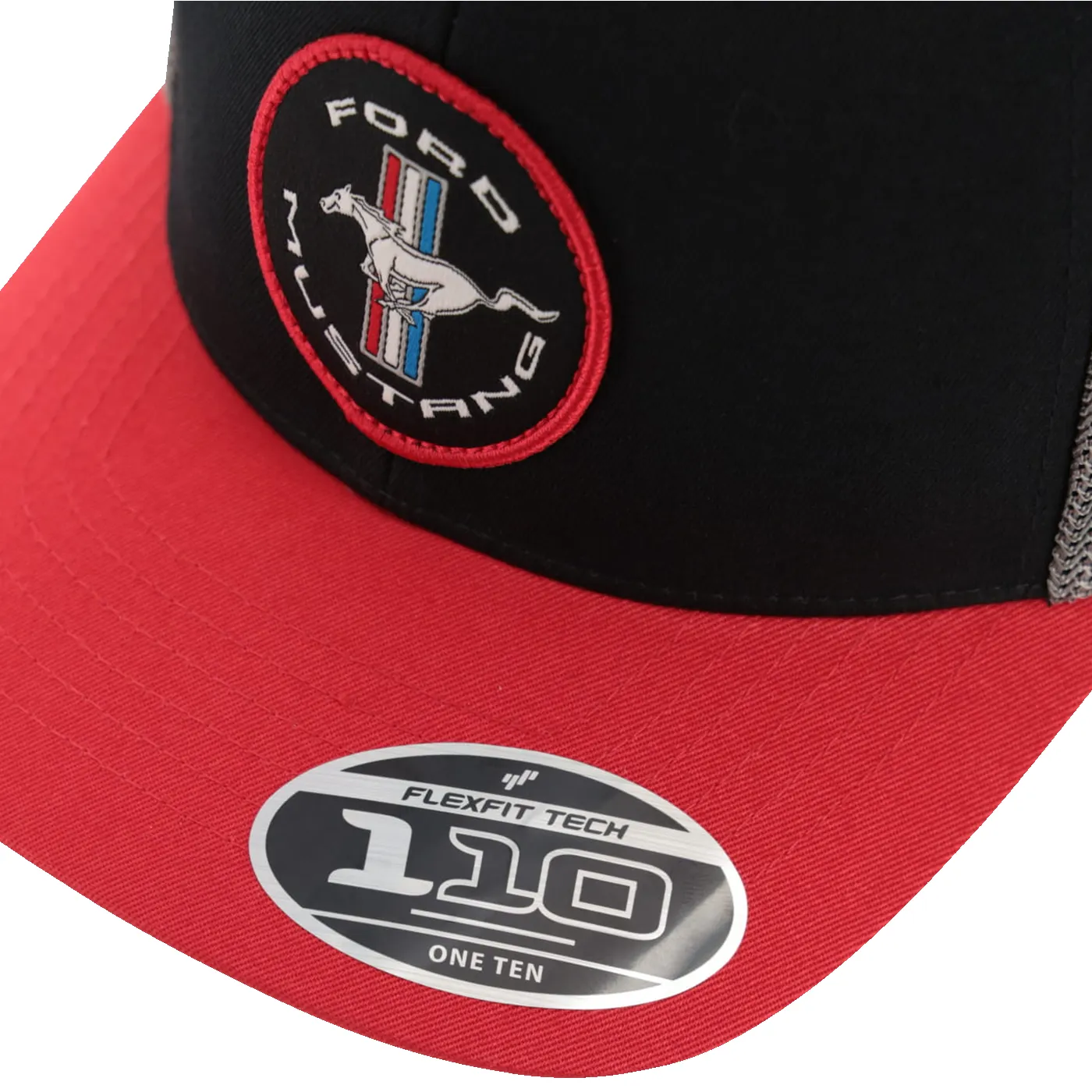 Ford Mustang Tribar Mesh FLEXFIT Trucker Hat sold by Ford product image thumbnail 4