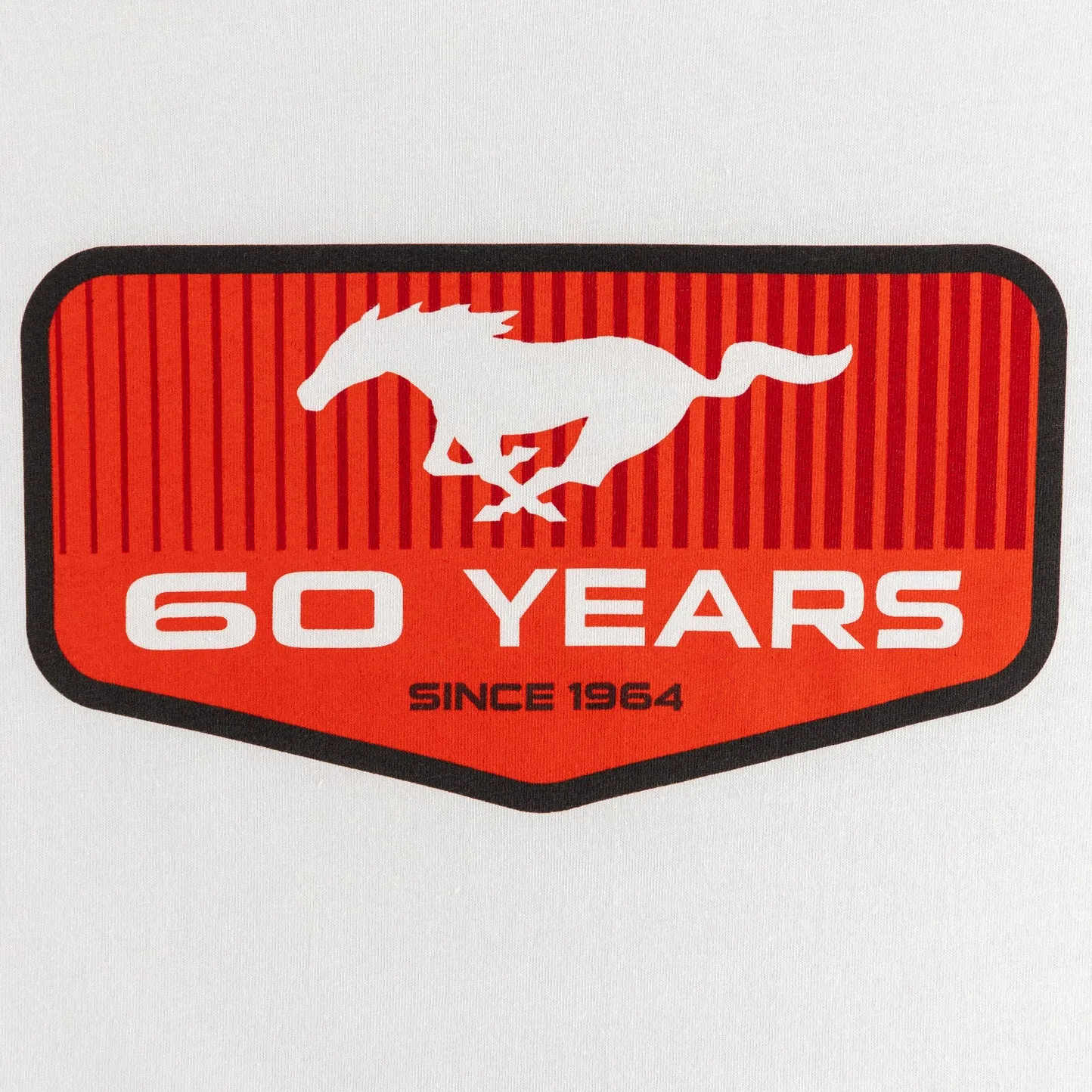 Ford Mustang 60th Anniversary Since 1964 Mens Short Sleeve T-Shirt sold by Ford product image thumbnail 3