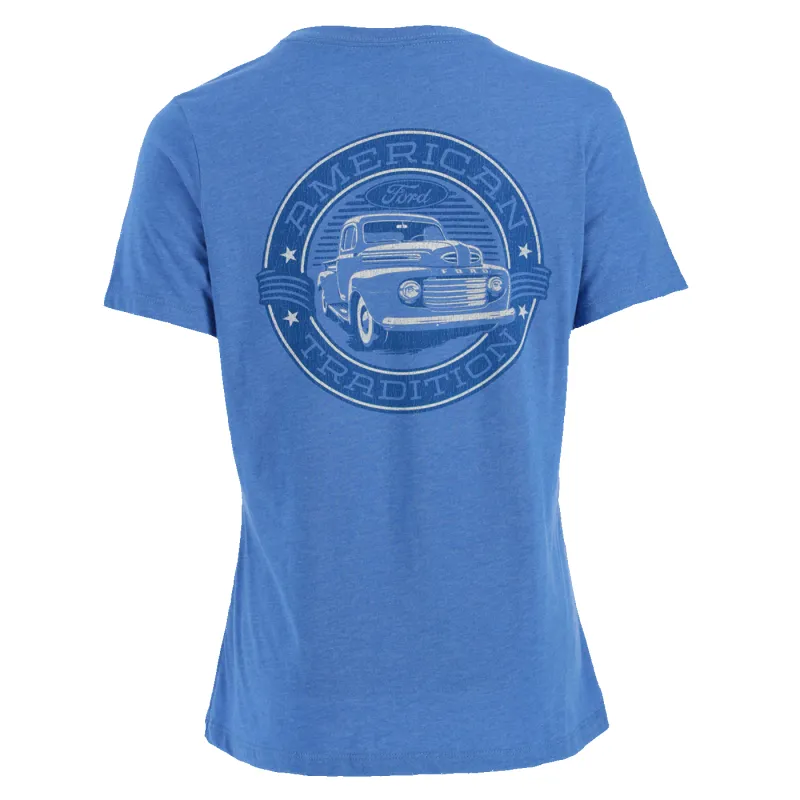 Ford Trucks American Tradition Women's T-Shirt sold by Ford