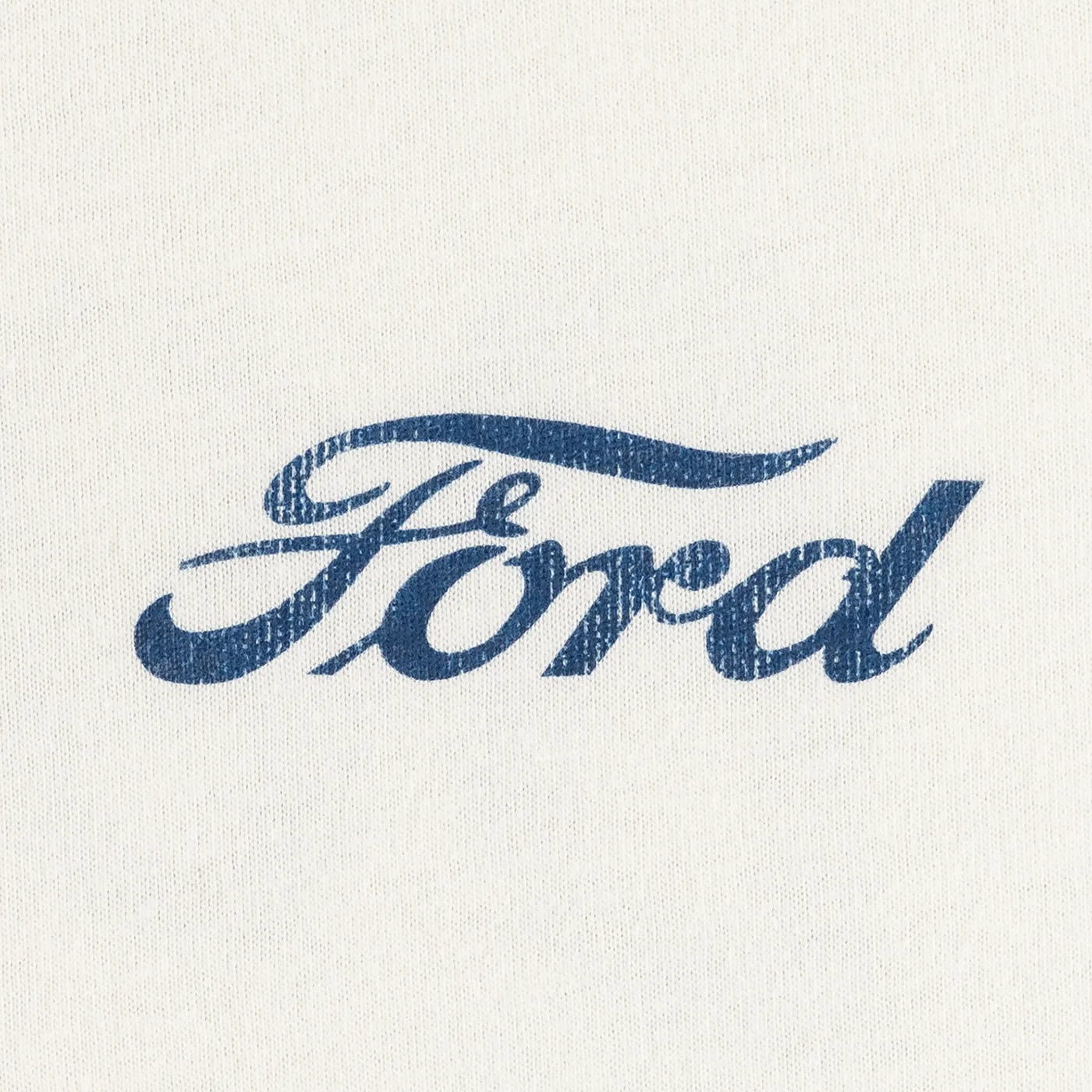 Ford Vintage Logo Born in Detroit Cream Mens T-Shirt sold by Ford product image thumbnail 3