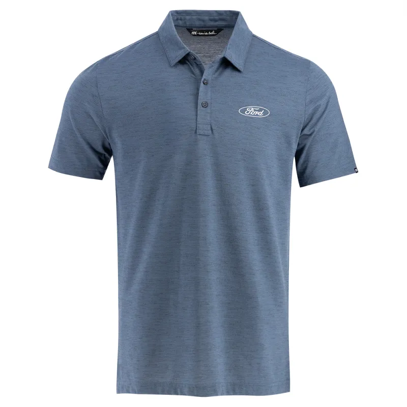 Ford Oval Logo TravisMathew Men's Polo sold by Ford