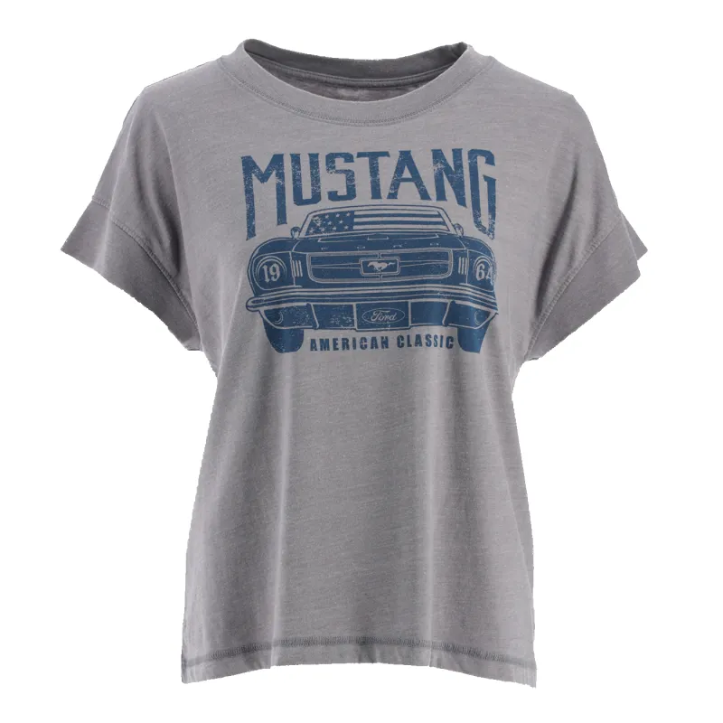 Ford 1964 Mustang American Classic Womens T-Shirt sold by Ford