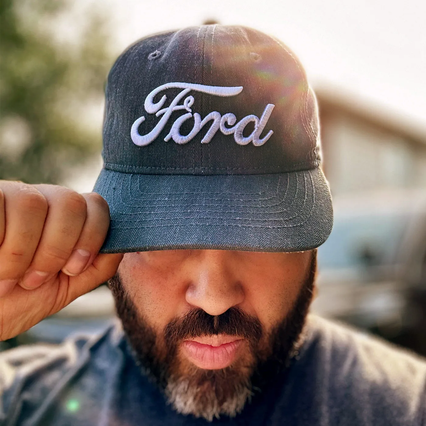 Ford Logo 3D Charcoal Hat sold by Ford product image thumbnail 2