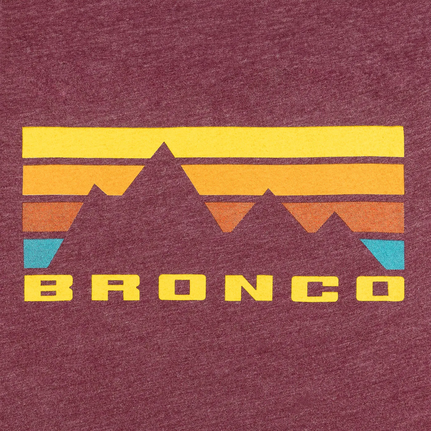 Ford Bronco Womens Mountain Skyline Short Sleeve T-Shirt sold by Ford product image thumbnail 3