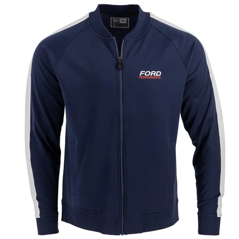 Ford Performance Mens Navy Blue Zip Up Track Jacket sold by Ford