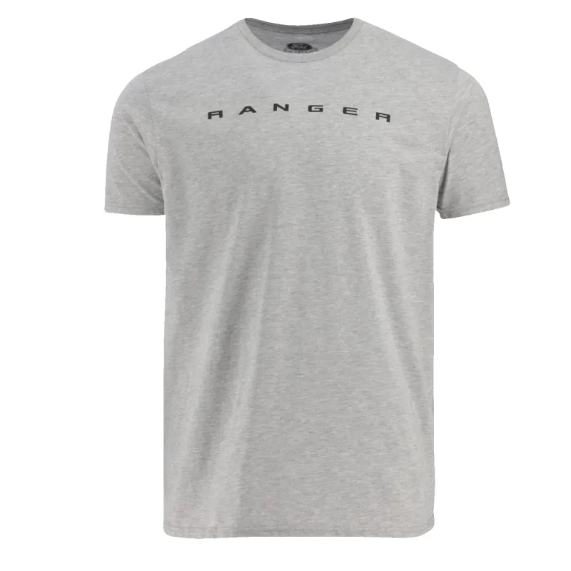 Ford Ranger Mens Gray Short Sleeve T-Shirt sold by Ford