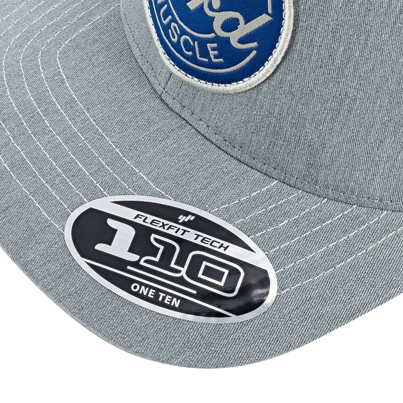 Ford Detroit Muscle Gray FLEXFIT Trucker Hat sold by Ford product image thumbnail 4