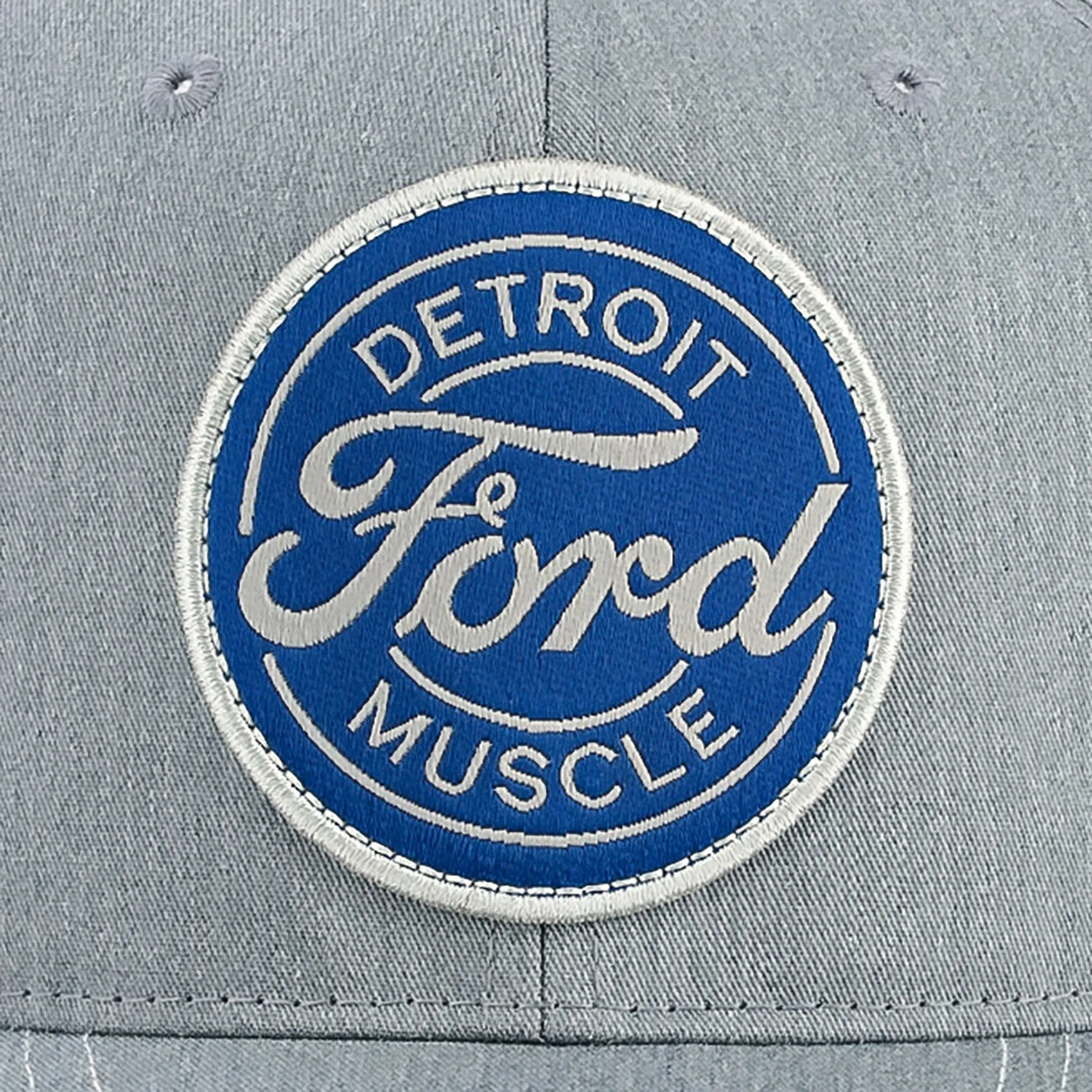Ford Detroit Muscle Gray FLEXFIT Trucker Hat sold by Ford product image thumbnail 3