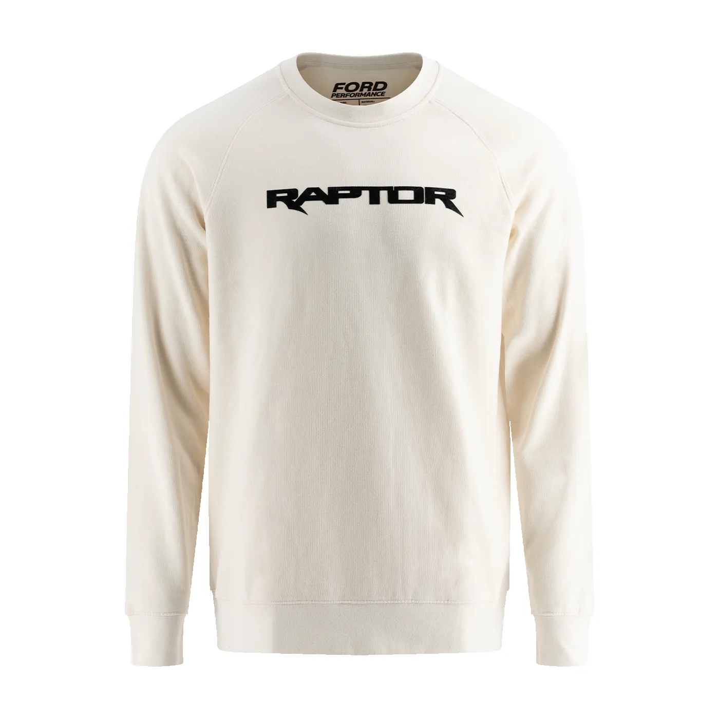 Ford Trucks Raptor Cream Fleece Crew Neck Sweatshirt sold by Ford