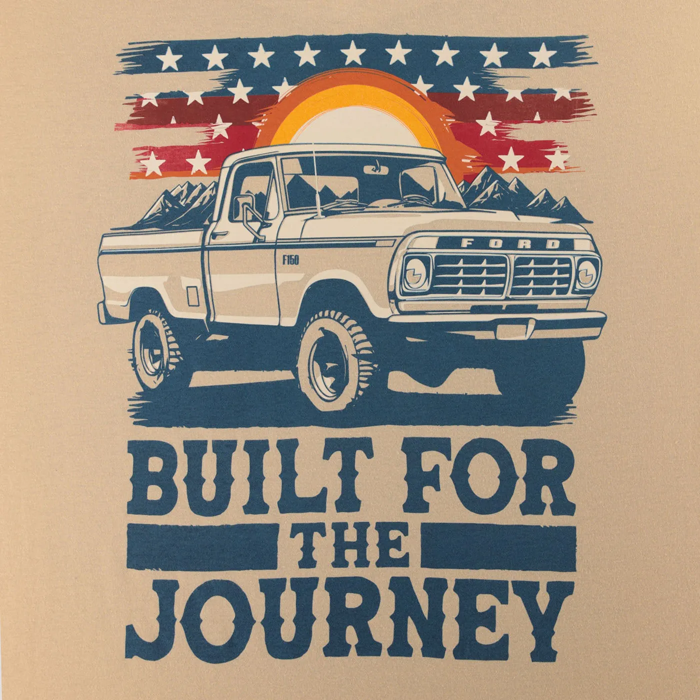 Ford F-150 Built for the Journey Mens Short Sleeve T-Shirt sold by Ford product image thumbnail 5