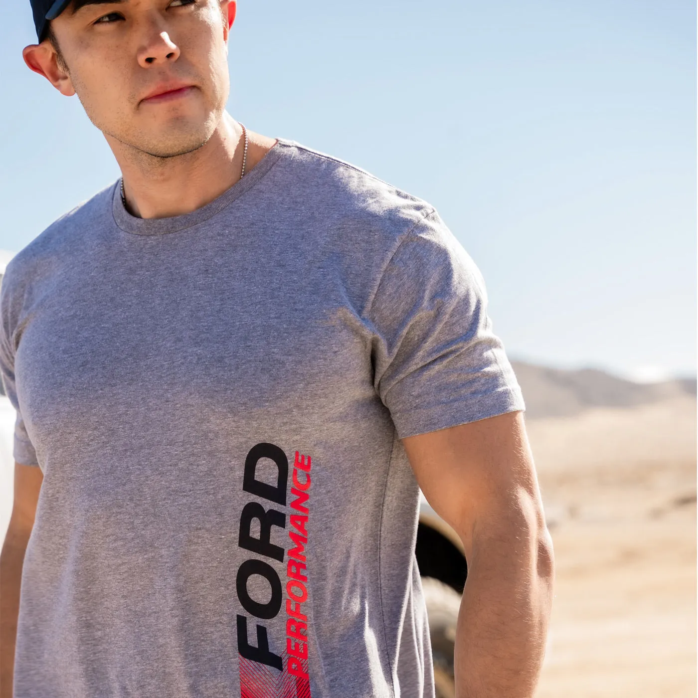 Ford Performance Vertical Logo Mens Short Sleeve T-Shirt sold by Ford product image thumbnail 2