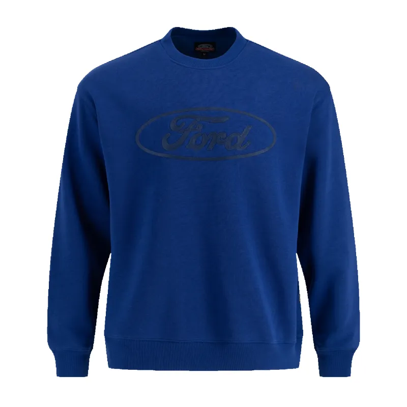 Ford x Brixton Number One Fleece Crewneck Sweatshirt sold by Ford