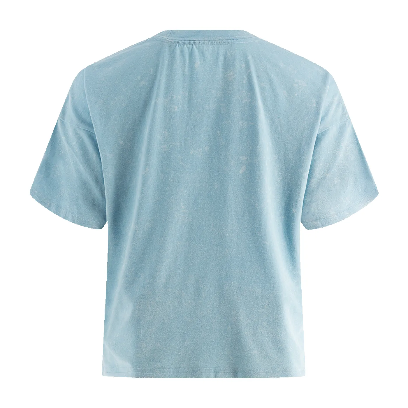Ford Bronco Built Wild Womens Light Blue Cropped T-Shirt sold by Ford product image thumbnail 2