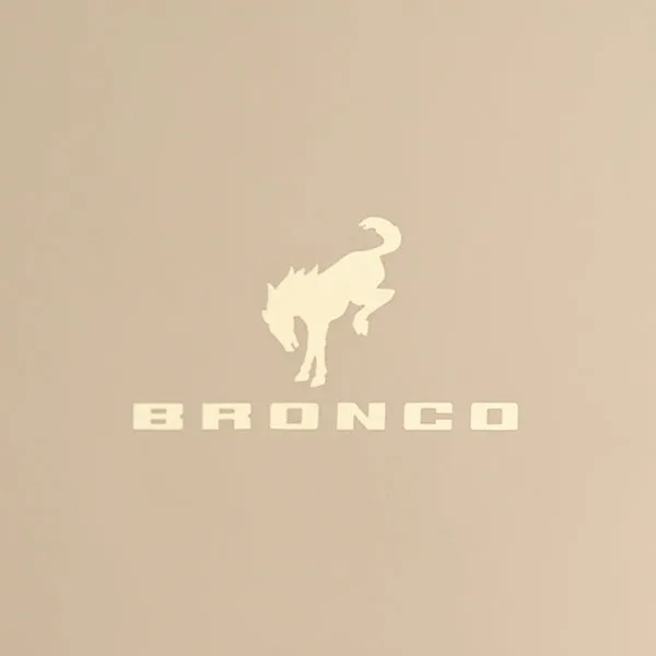 Ford Bronco Mens Khaki Full Zip Windbreaker sold by Ford product image thumbnail 3